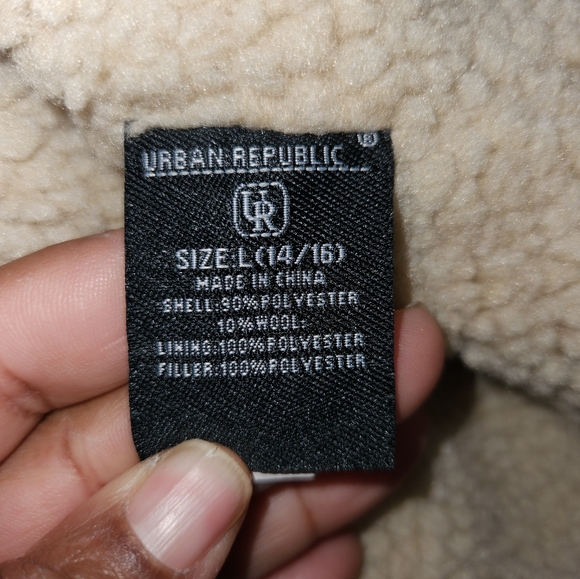 NWT urban Republic boys wool pea coat - Picture 9 of 13